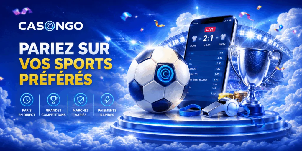 Paris sportifs sur Casongo
